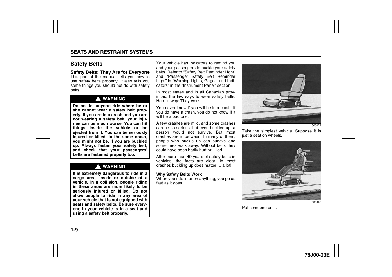 Suzuki XL7 User Manual | Page 21 / 274