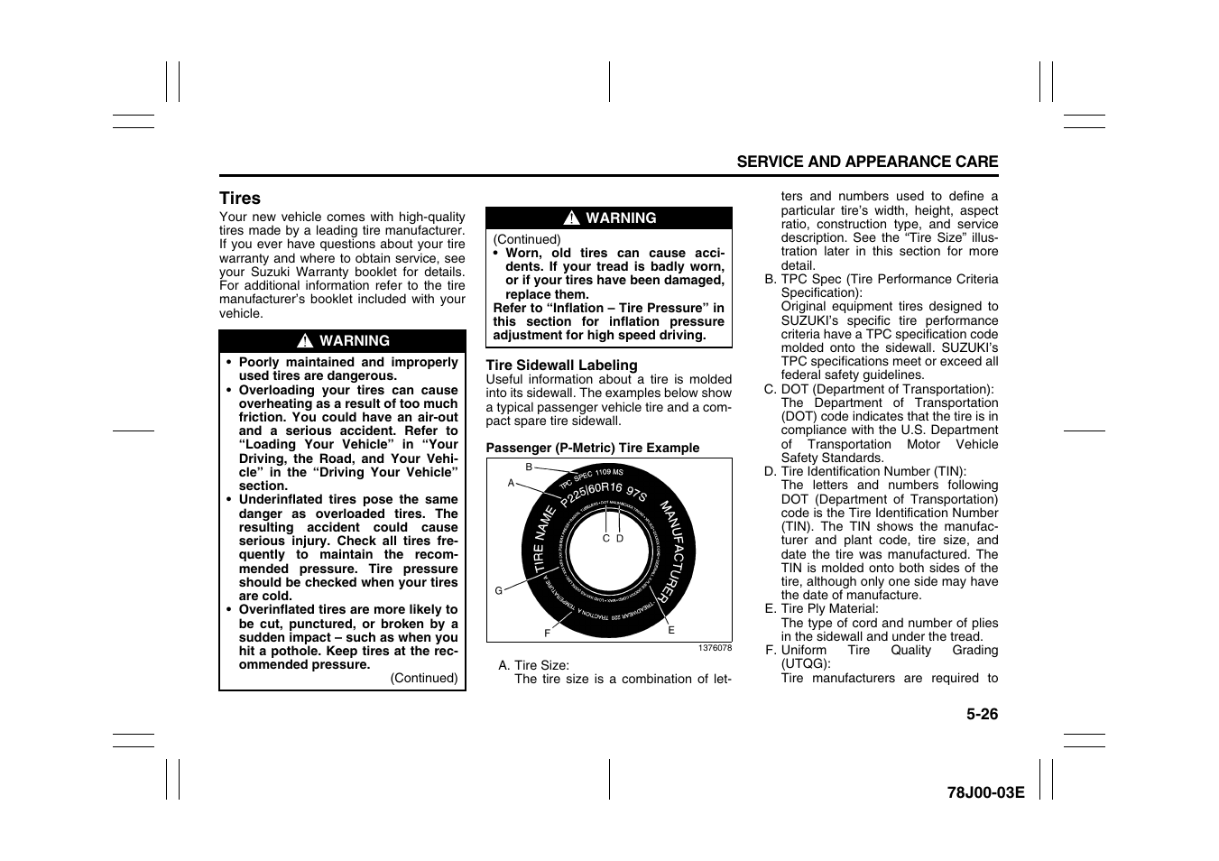 Suzuki XL7 User Manual | Page 210 / 274