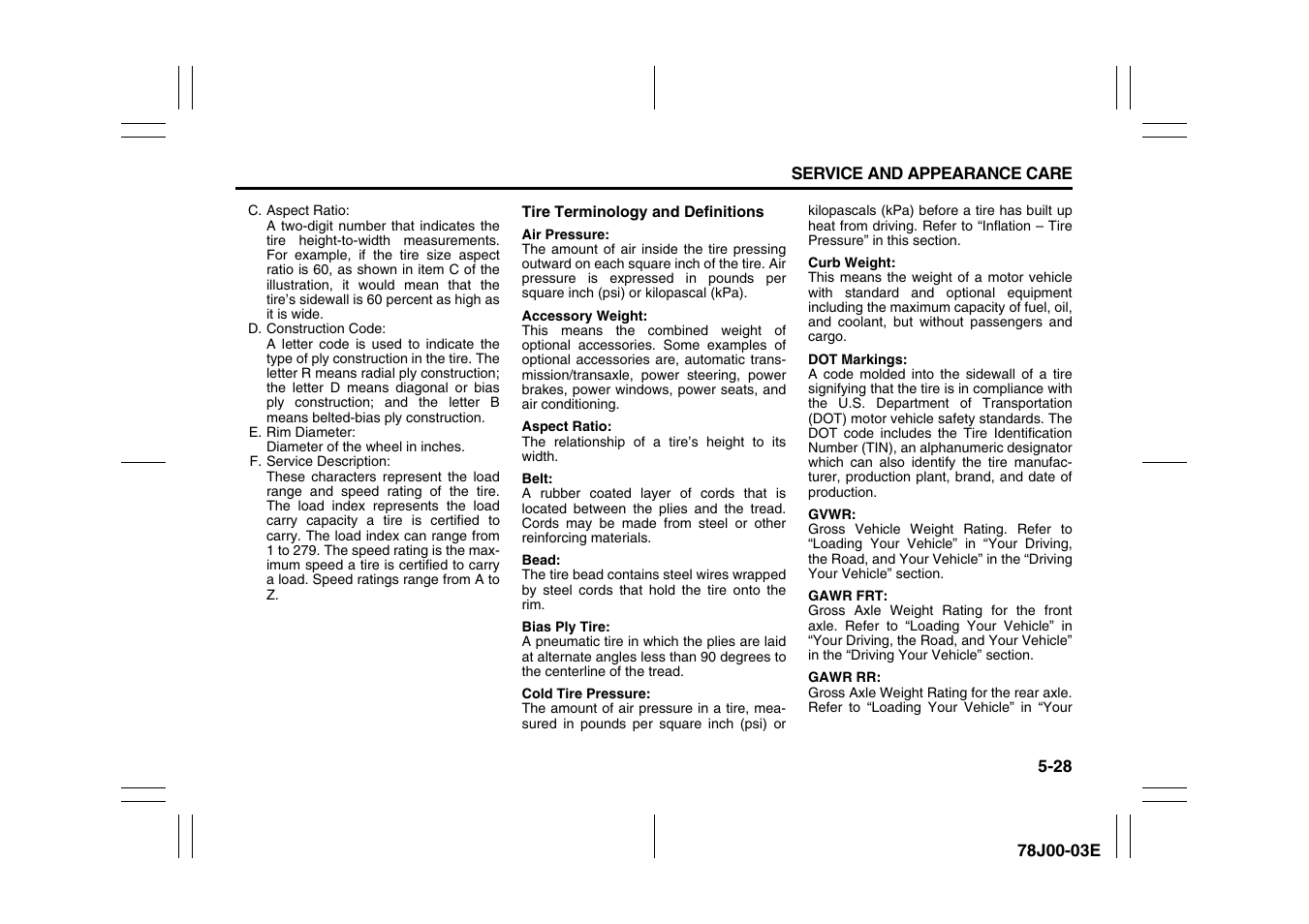 Suzuki XL7 User Manual | Page 212 / 274