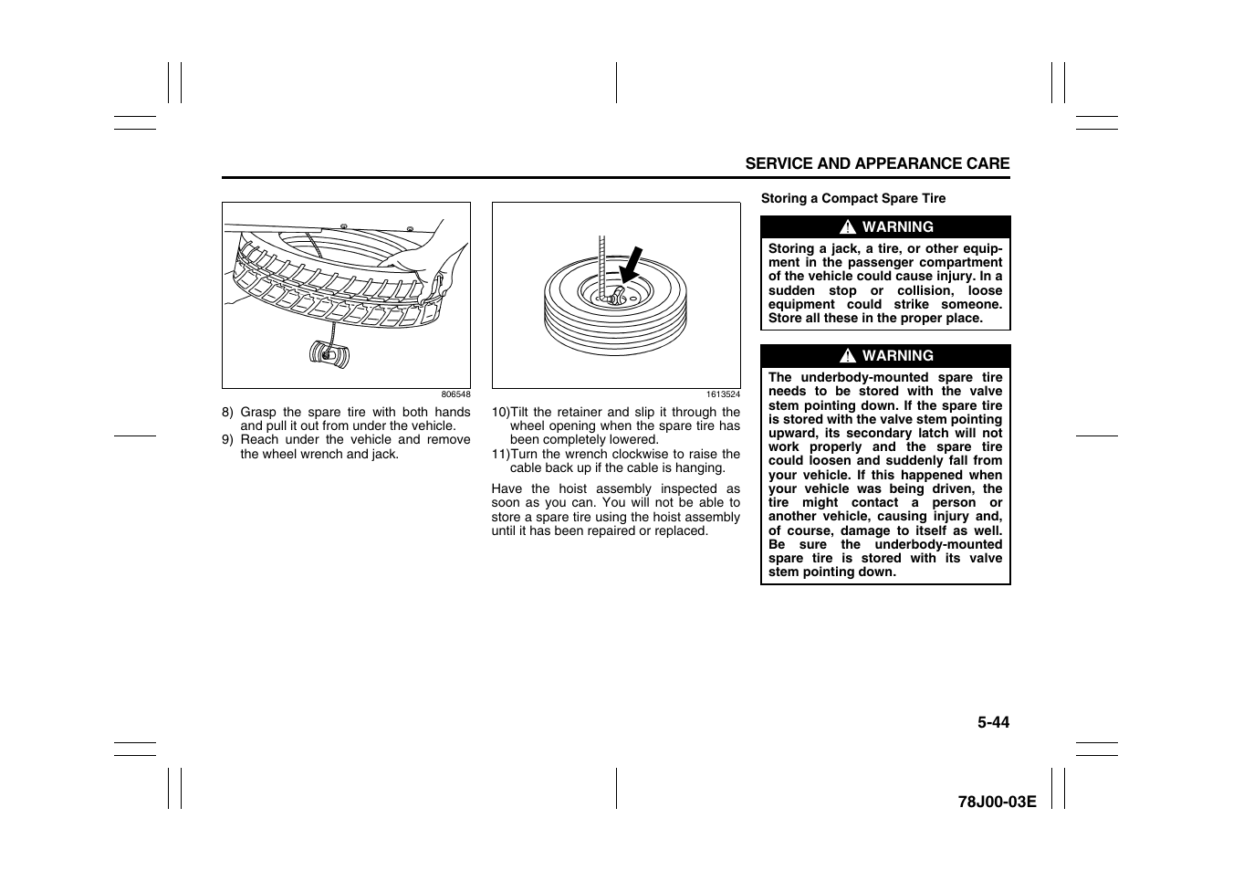 Suzuki XL7 User Manual | Page 228 / 274