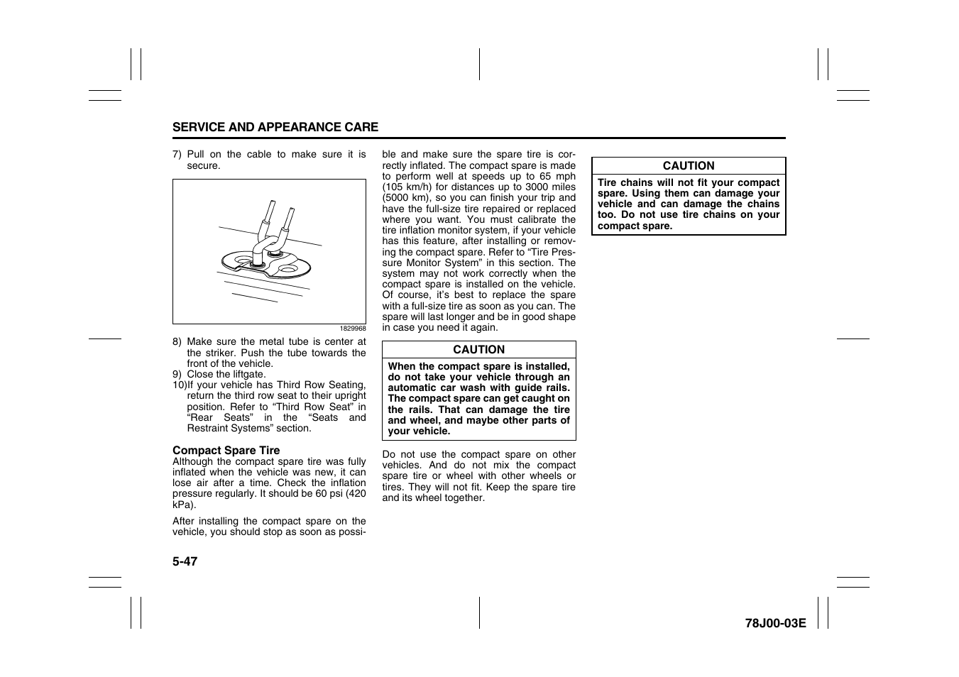 Suzuki XL7 User Manual | Page 231 / 274