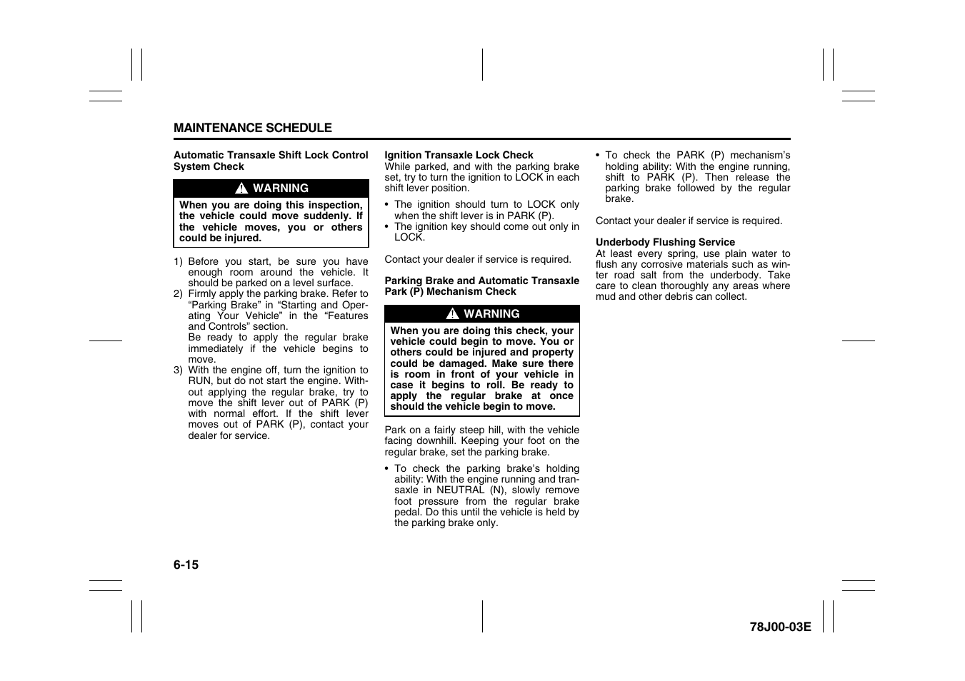 Suzuki XL7 User Manual | Page 257 / 274