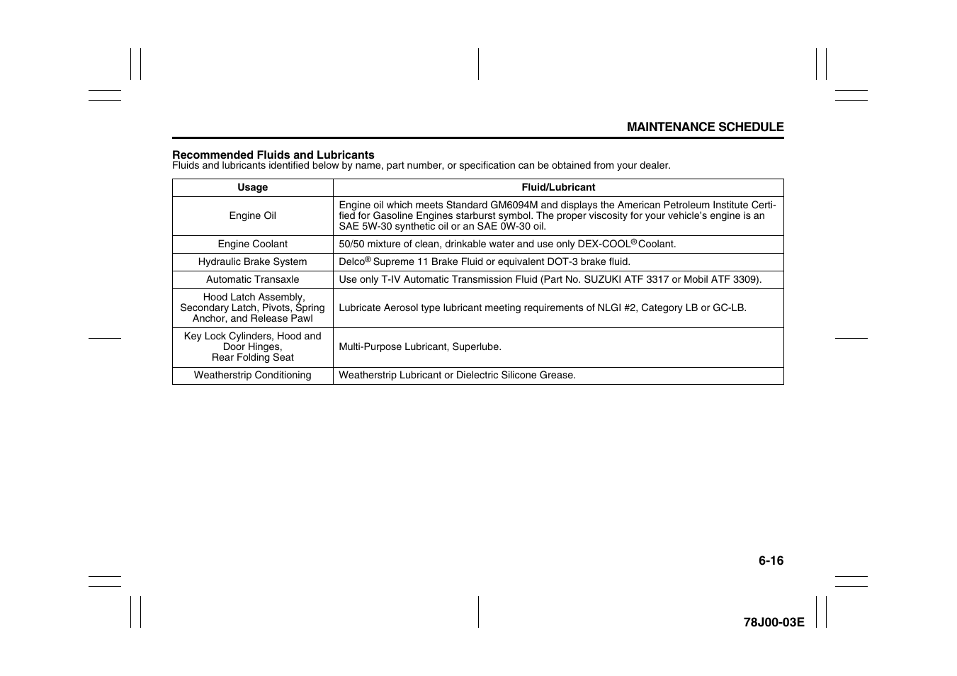 Suzuki XL7 User Manual | Page 258 / 274