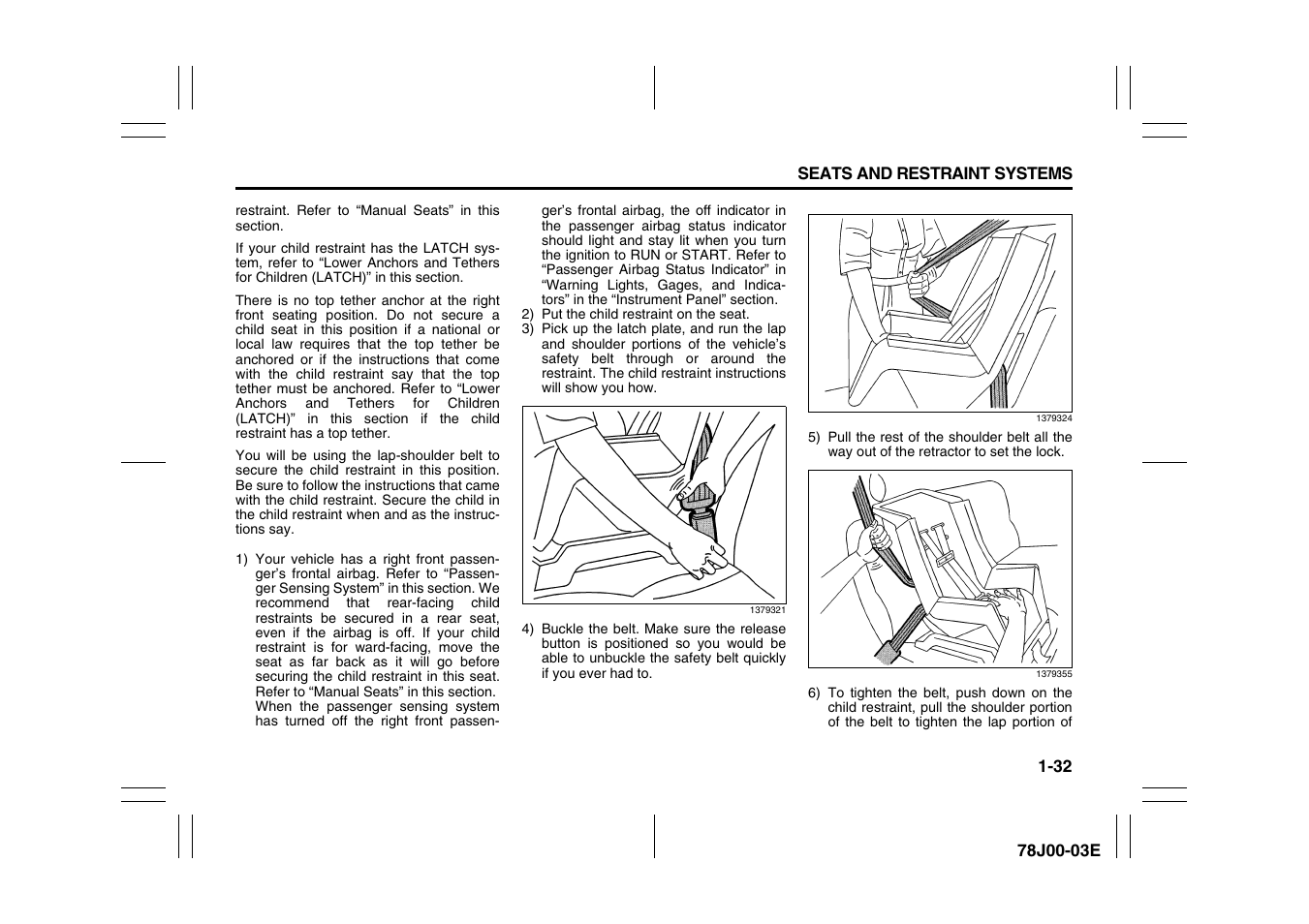 Suzuki XL7 User Manual | Page 44 / 274