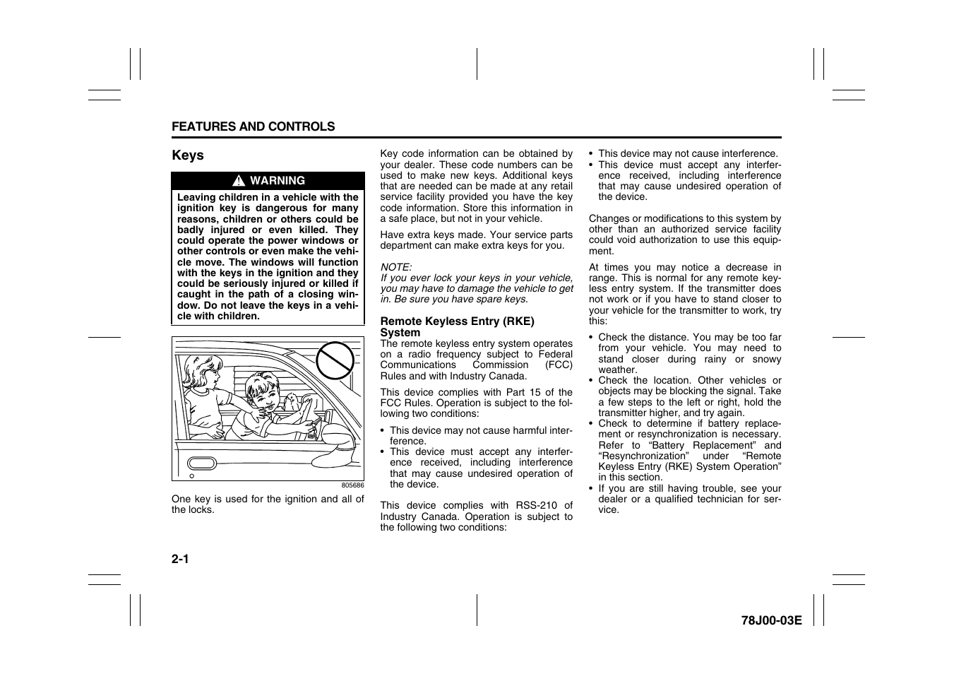 Suzuki XL7 User Manual | Page 57 / 274