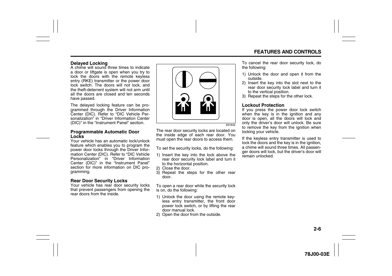 Suzuki XL7 User Manual | Page 62 / 274