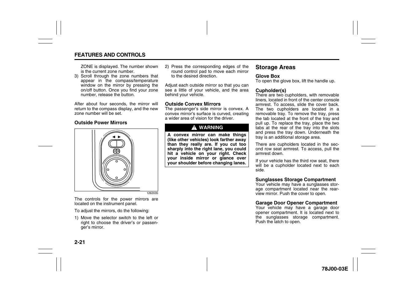 Suzuki XL7 User Manual | Page 77 / 274