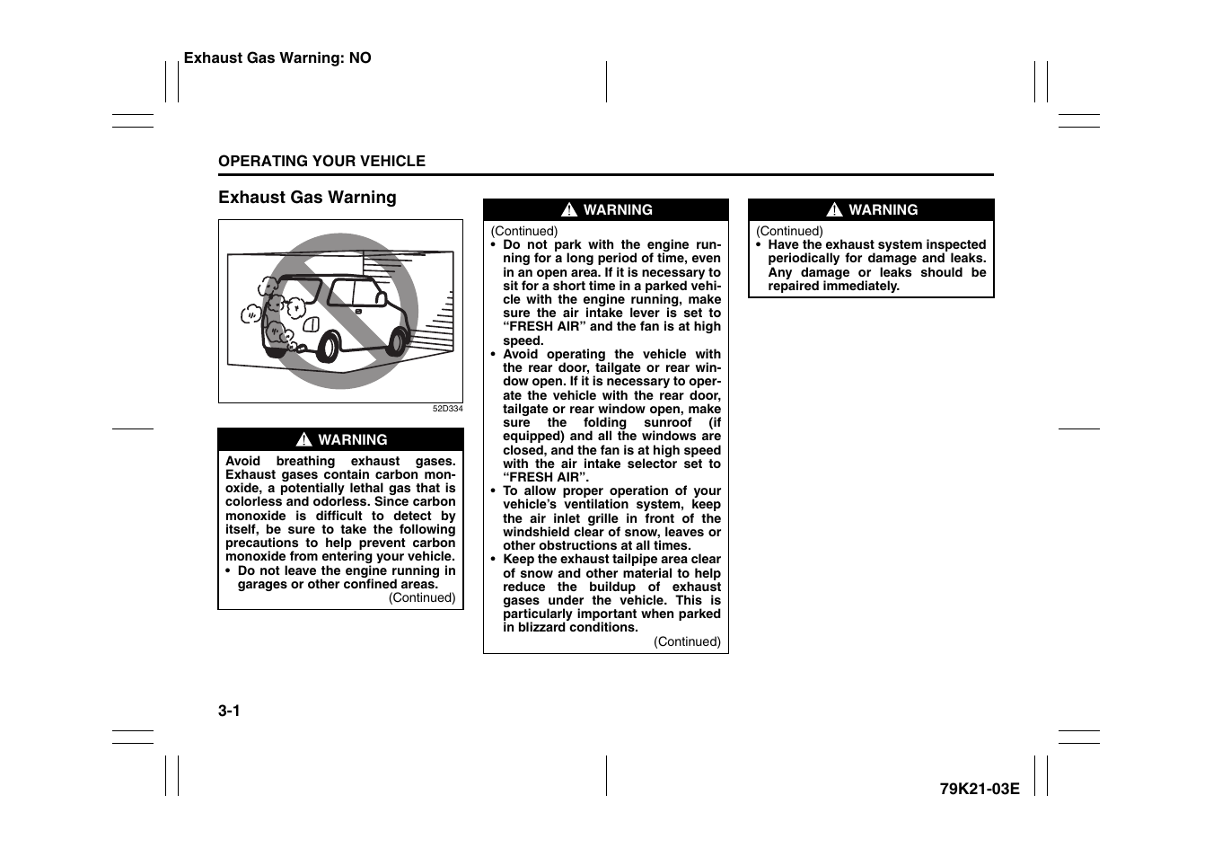 Suzuki 2010 Grand Vitara User Manual | Page 102 / 337