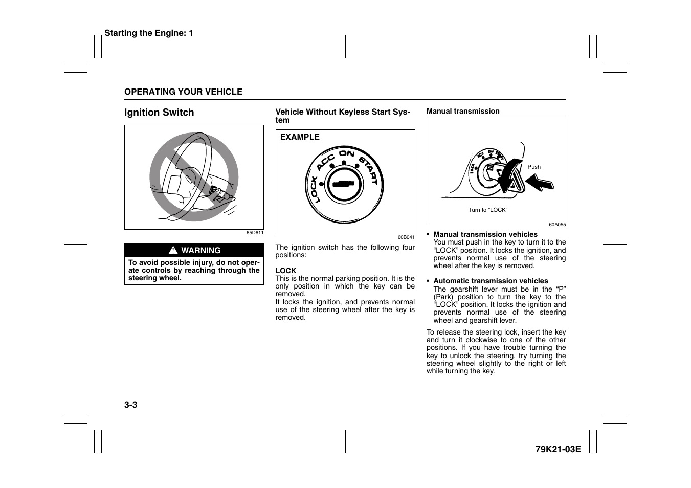 Suzuki 2010 Grand Vitara User Manual | Page 104 / 337