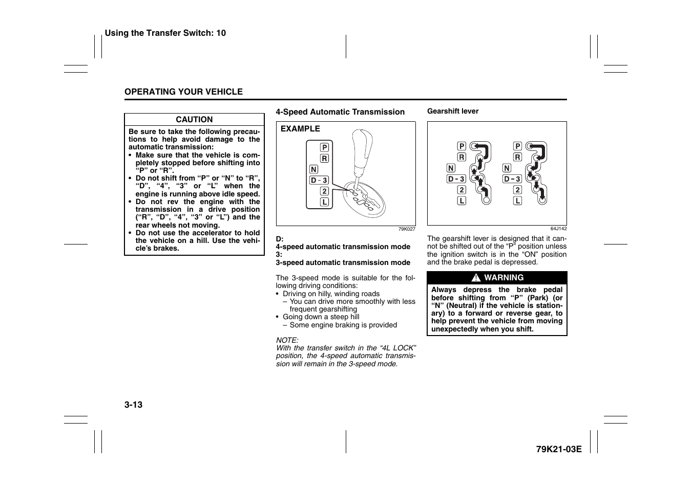 Suzuki 2010 Grand Vitara User Manual | Page 114 / 337