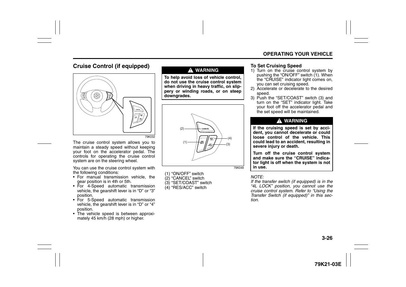 Suzuki 2010 Grand Vitara User Manual | Page 127 / 337