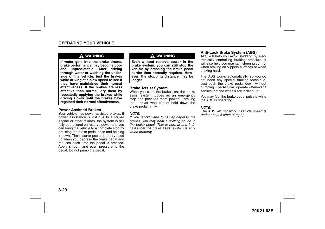 Suzuki 2010 Grand Vitara User Manual | Page 130 / 337