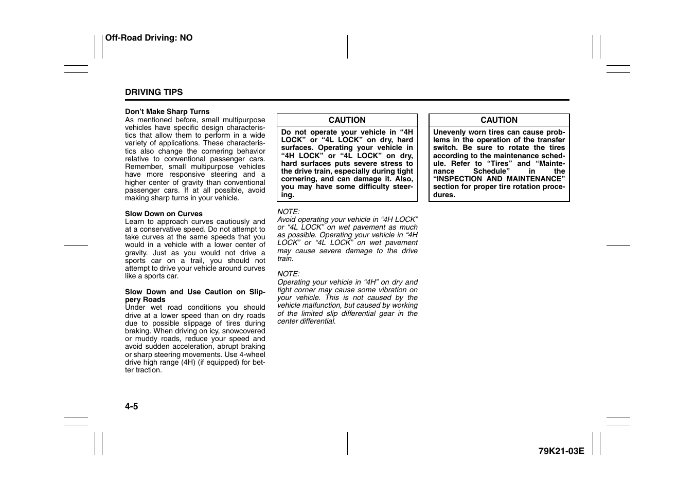 Suzuki 2010 Grand Vitara User Manual | Page 148 / 337