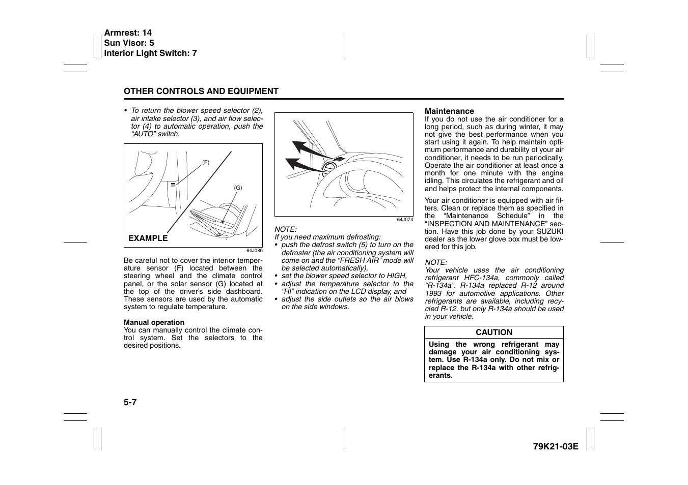 Suzuki 2010 Grand Vitara User Manual | Page 160 / 337