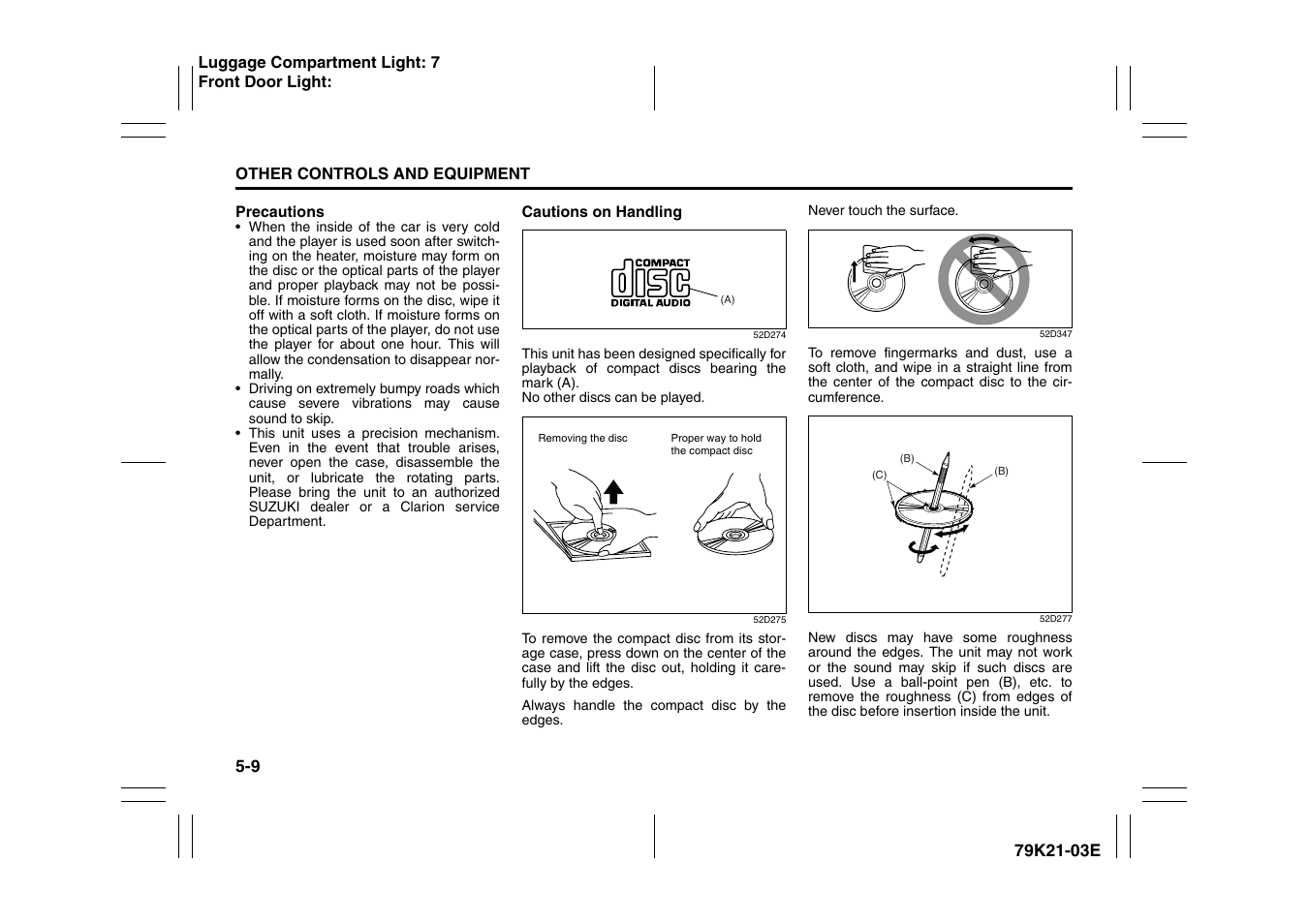 Suzuki 2010 Grand Vitara User Manual | Page 162 / 337