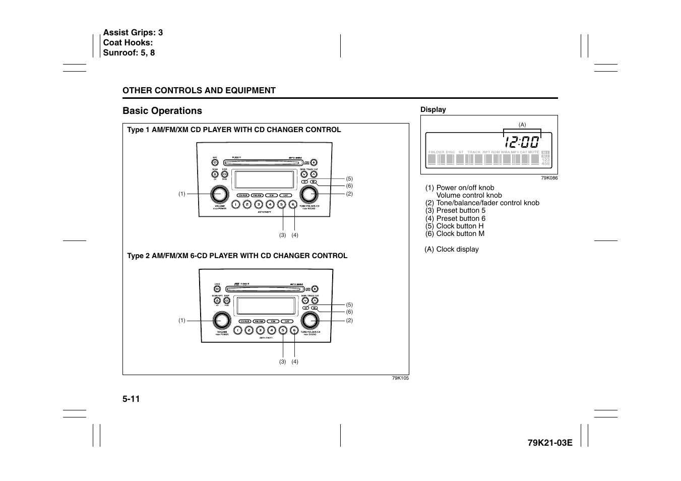 Basic operations | Suzuki 2010 Grand Vitara User Manual | Page 164 / 337