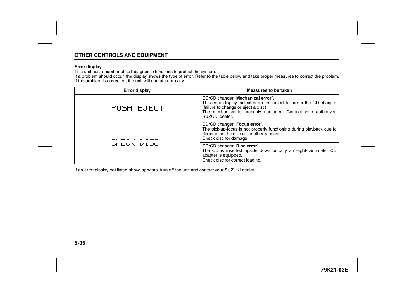 Suzuki 2010 Grand Vitara User Manual | Page 188 / 337