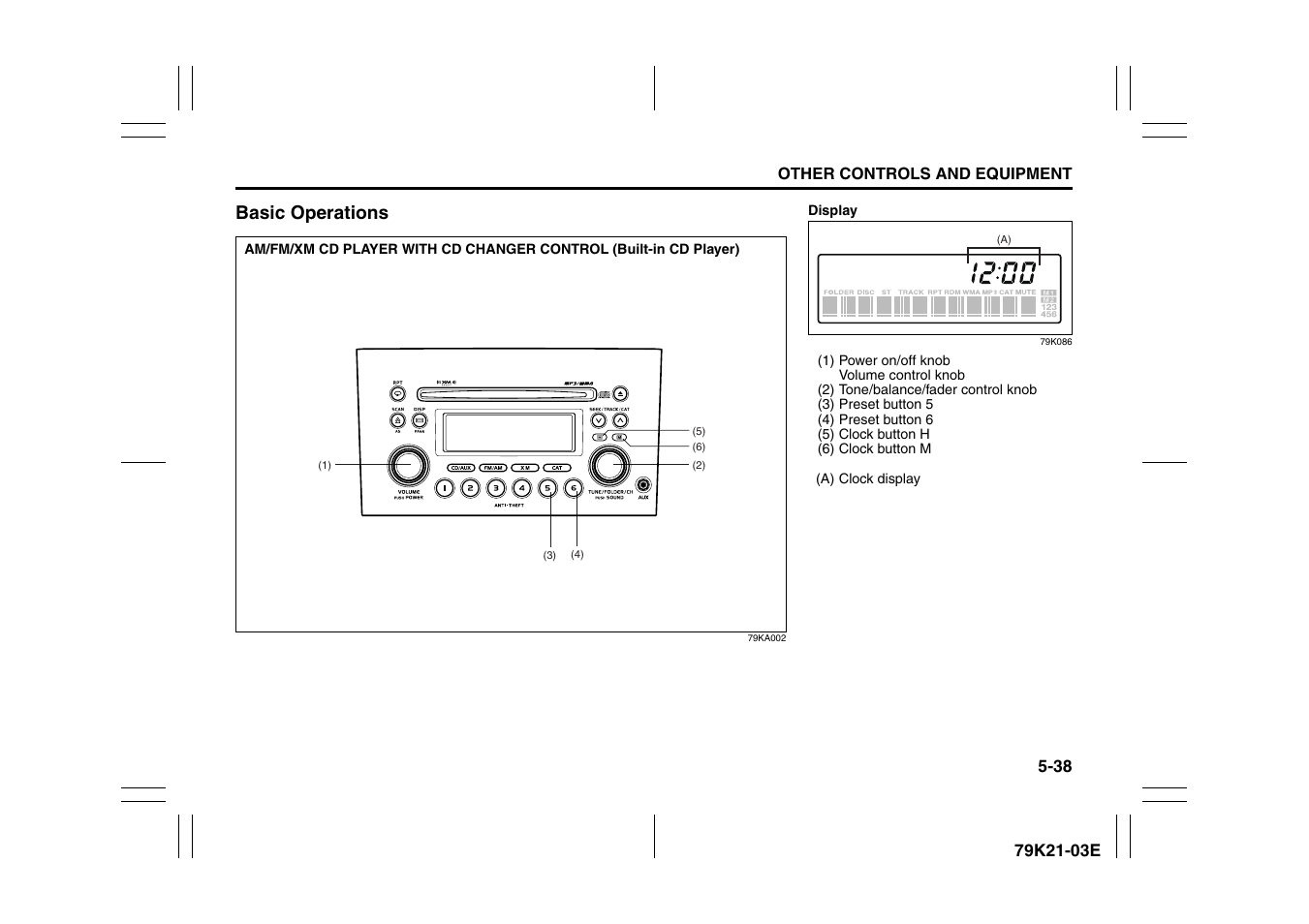 Basic operations | Suzuki 2010 Grand Vitara User Manual | Page 191 / 337