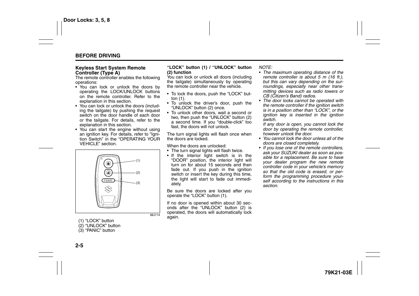 Suzuki 2010 Grand Vitara User Manual | Page 22 / 337