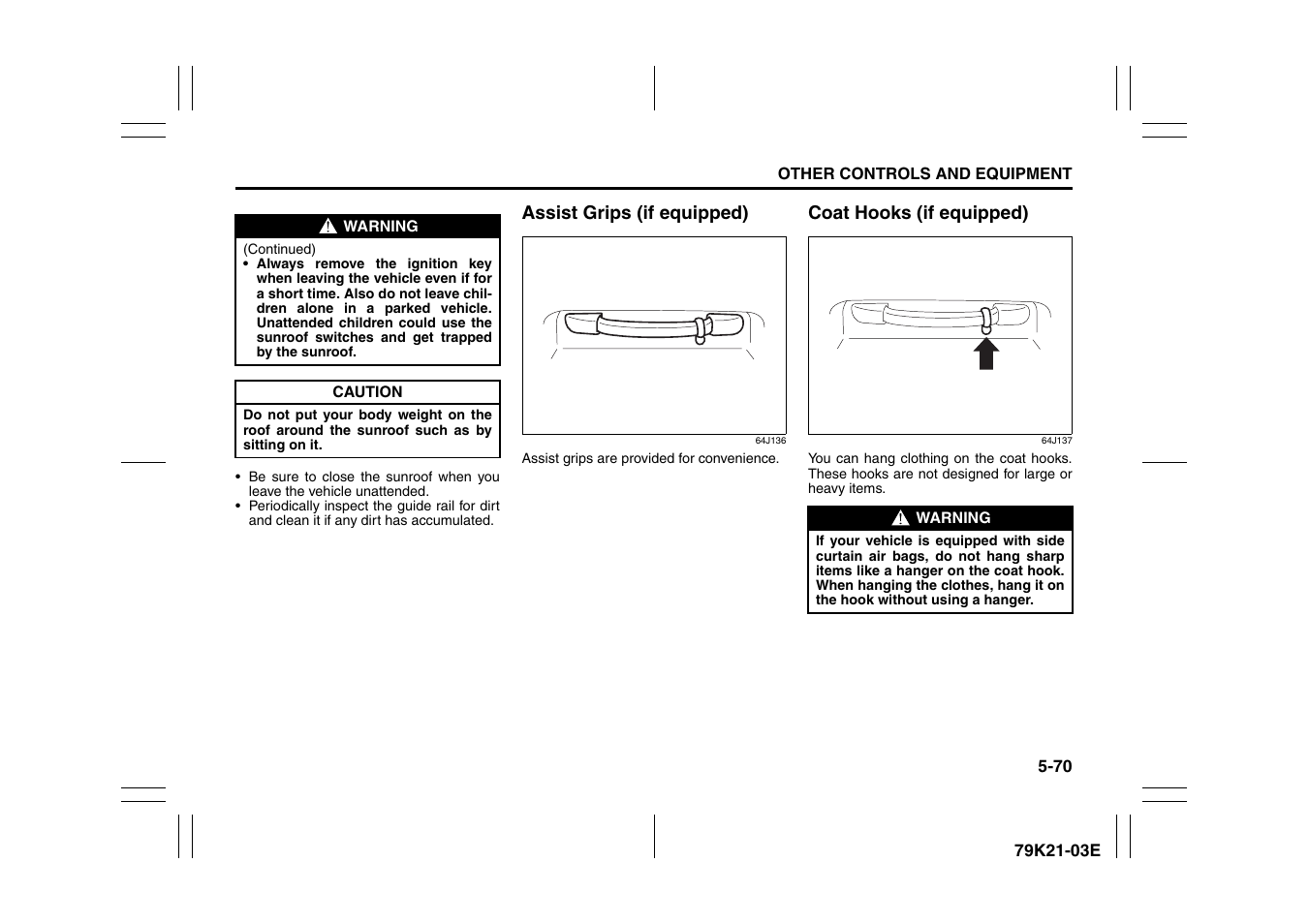 Ed) (p.5-70) | Suzuki 2010 Grand Vitara User Manual | Page 223 / 337