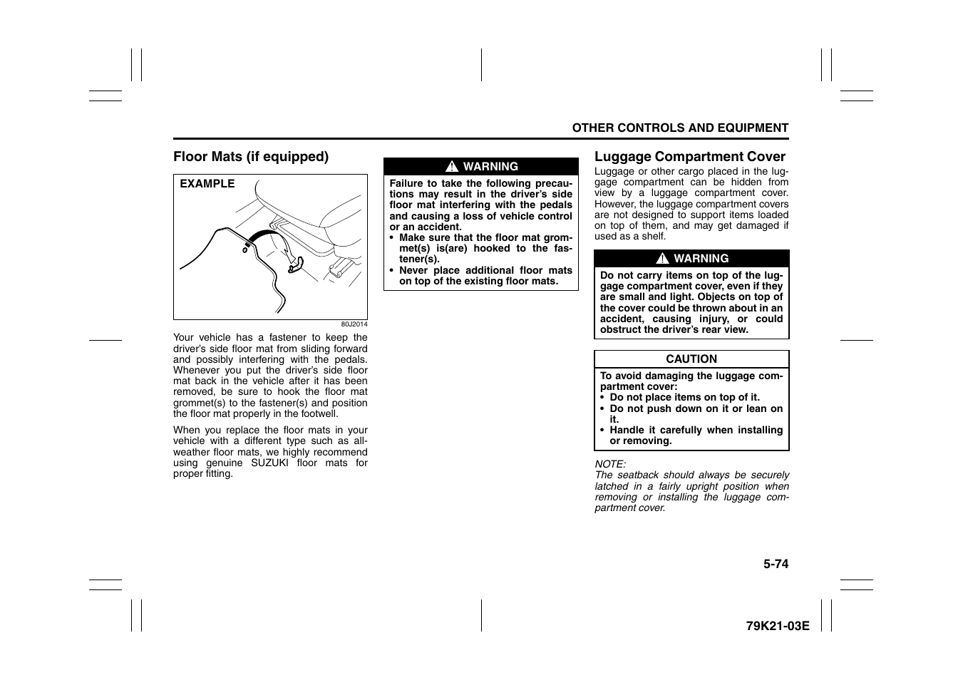 P.5-74) | Suzuki 2010 Grand Vitara User Manual | Page 227 / 337