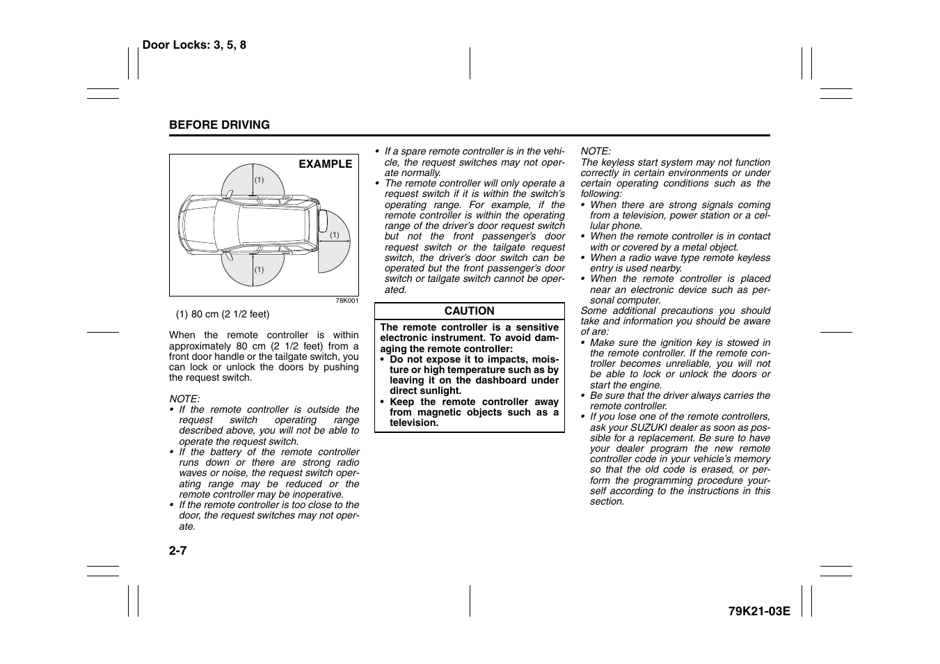 Suzuki 2010 Grand Vitara User Manual | Page 24 / 337