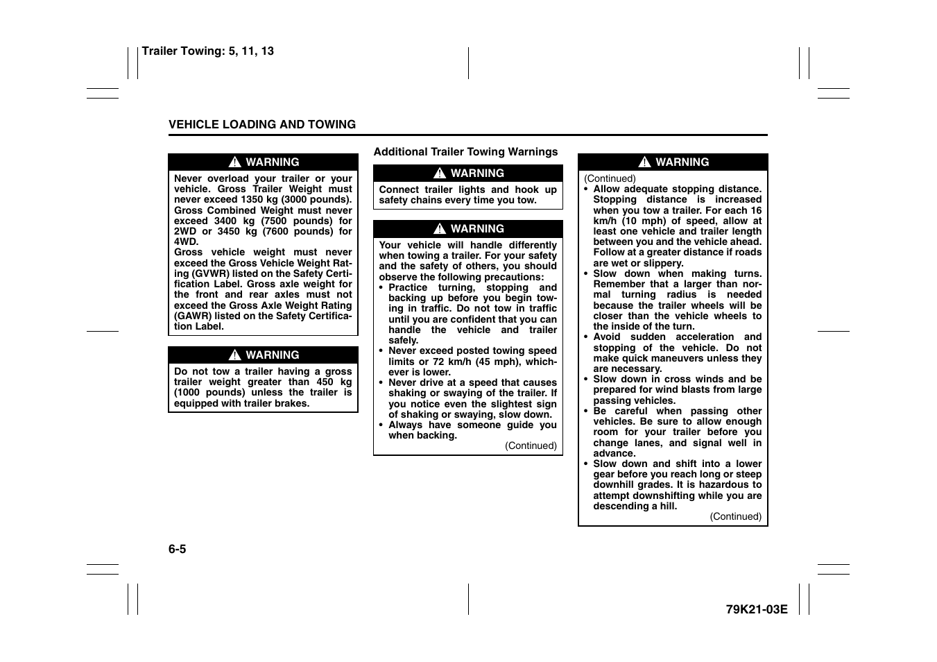 Suzuki 2010 Grand Vitara User Manual | Page 242 / 337