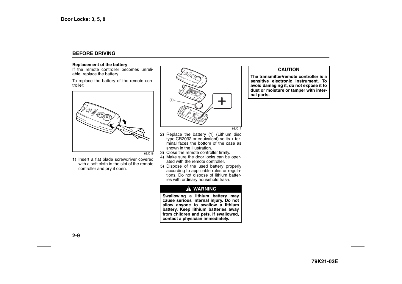 Suzuki 2010 Grand Vitara User Manual | Page 26 / 337