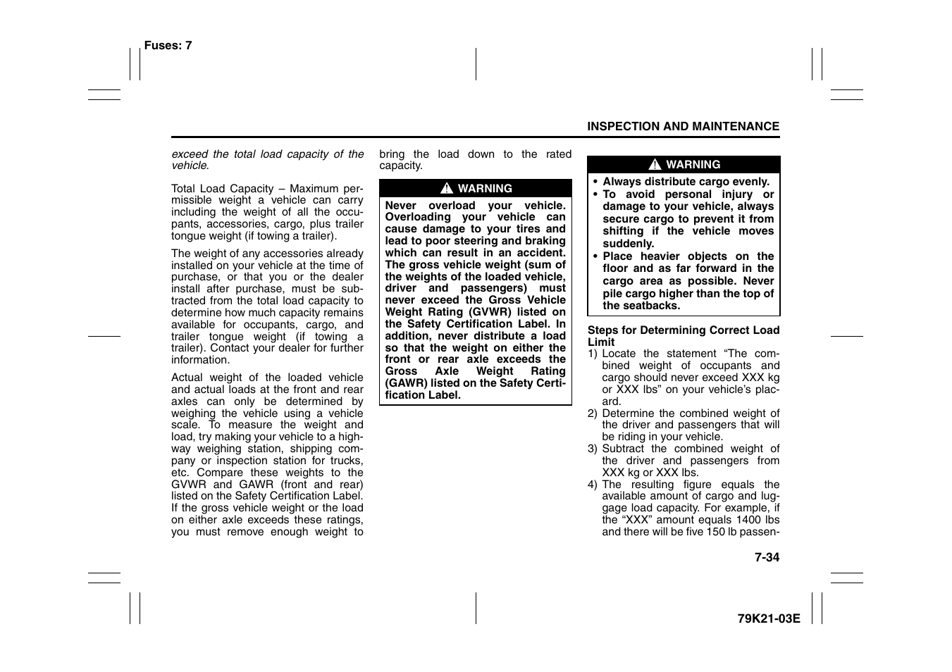 Suzuki 2010 Grand Vitara User Manual | Page 283 / 337