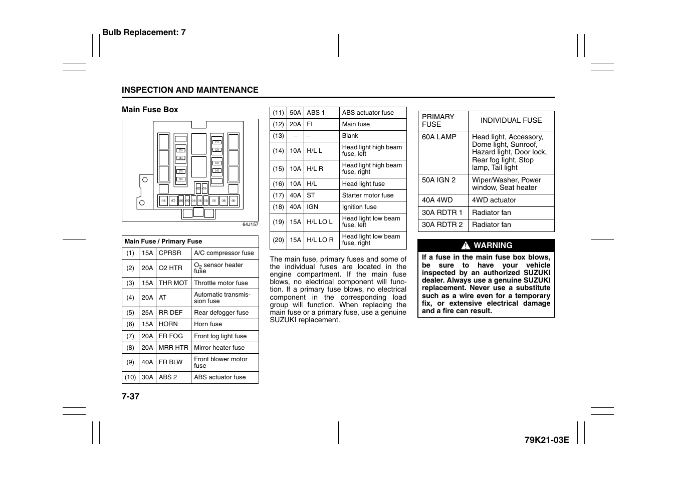 Suzuki 2010 Grand Vitara User Manual | Page 286 / 337