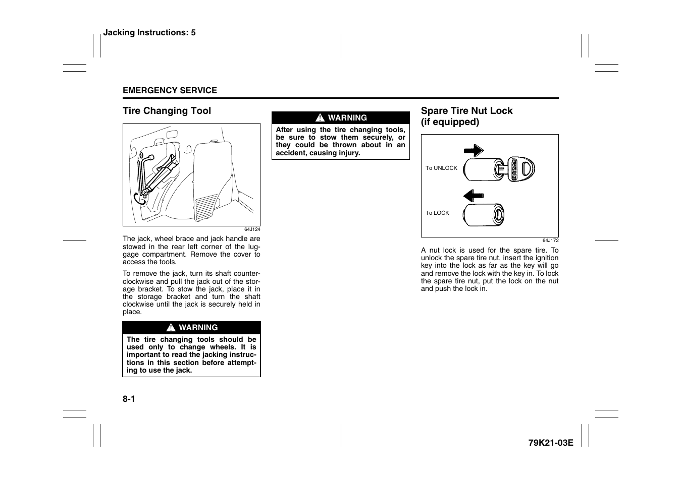 Suzuki 2010 Grand Vitara User Manual | Page 300 / 337