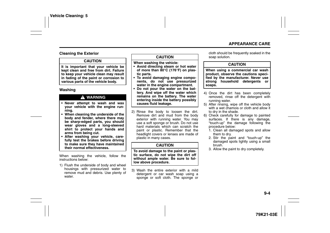 Suzuki 2010 Grand Vitara User Manual | Page 315 / 337