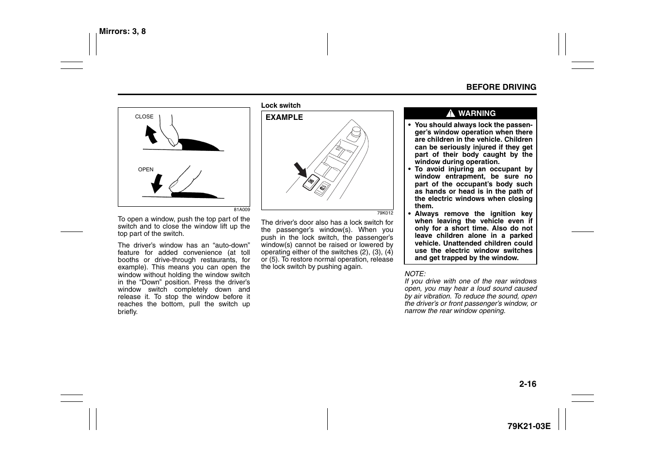 Suzuki 2010 Grand Vitara User Manual | Page 33 / 337