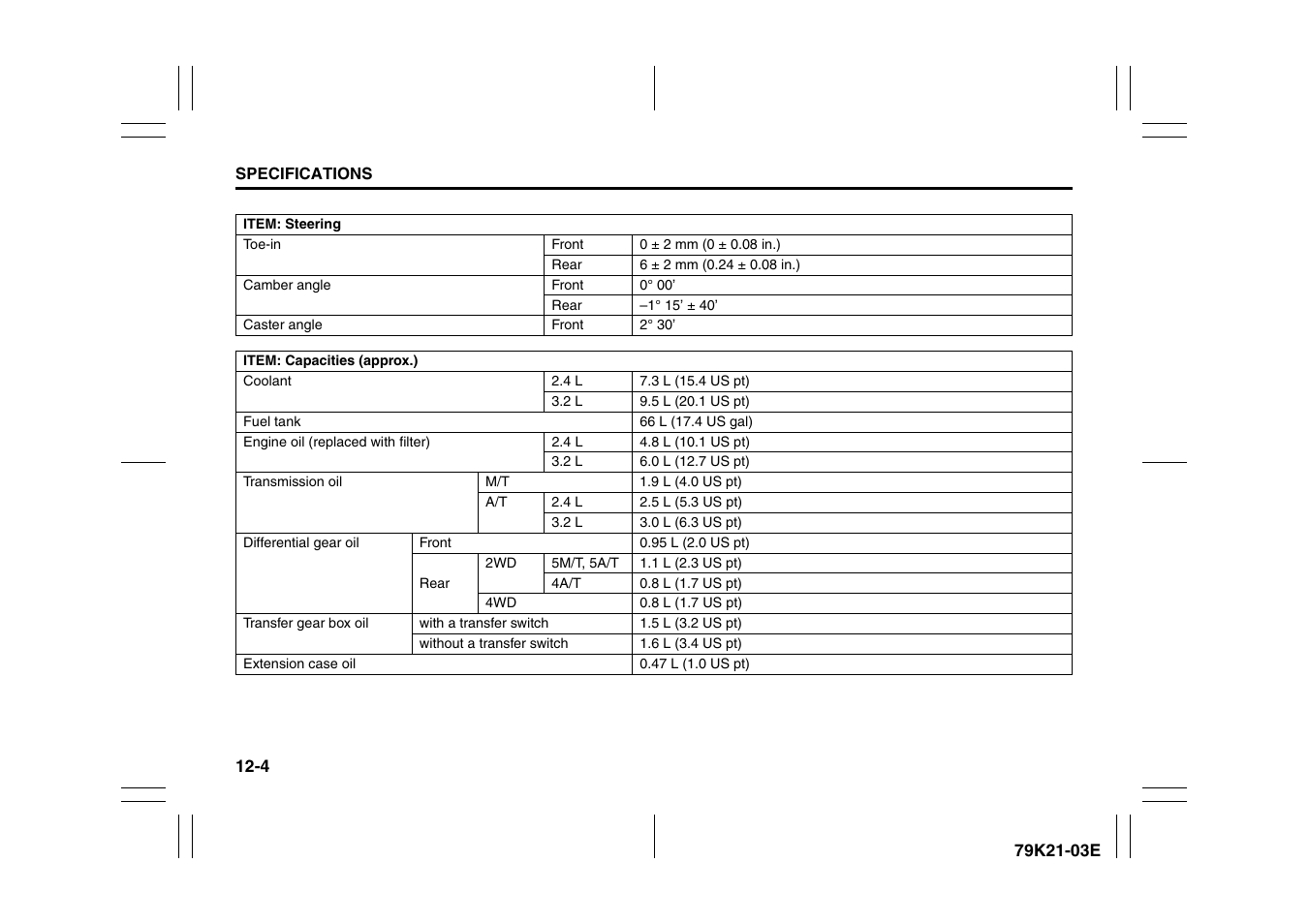 Suzuki 2010 Grand Vitara User Manual | Page 330 / 337