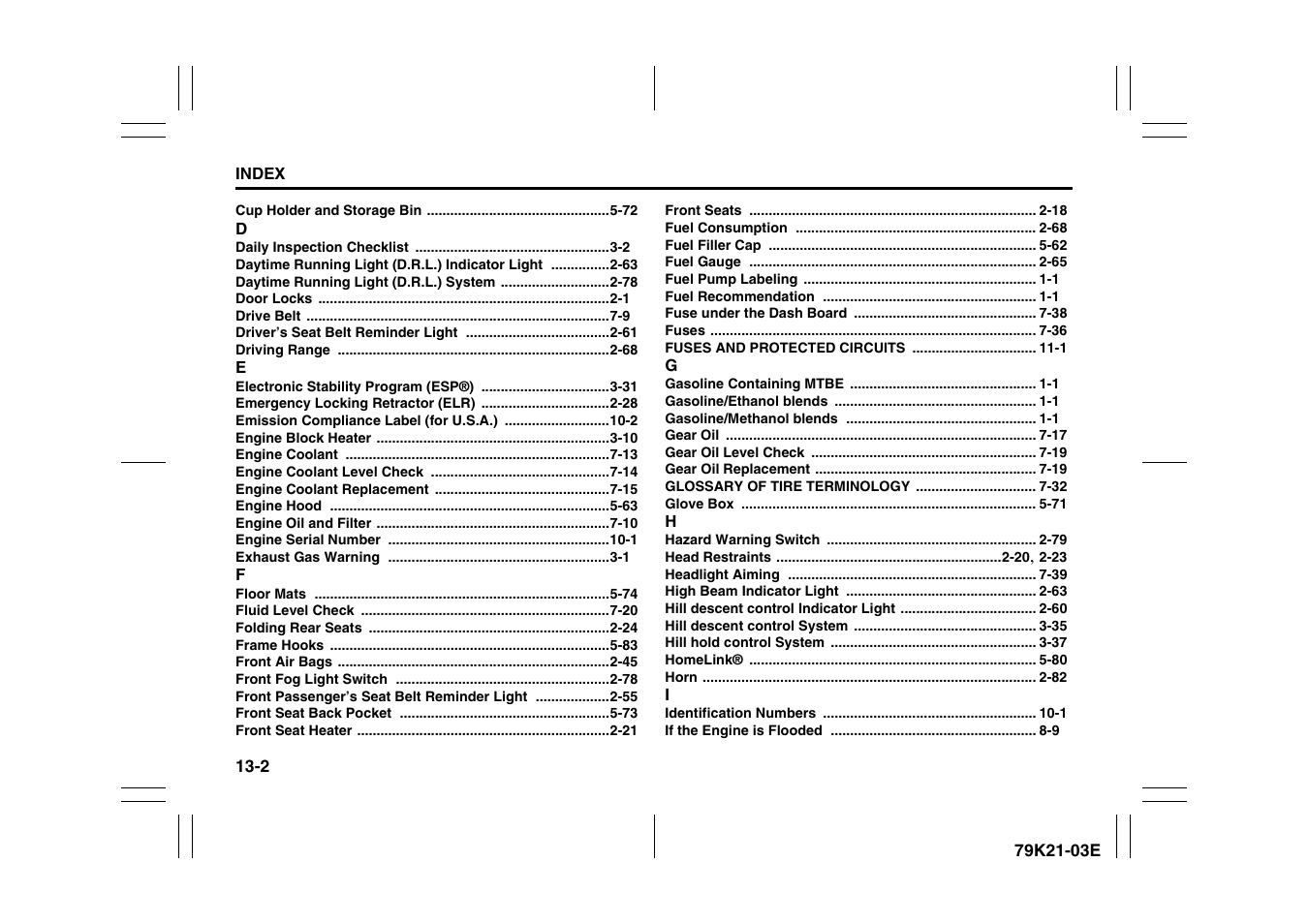 Suzuki 2010 Grand Vitara User Manual | Page 332 / 337