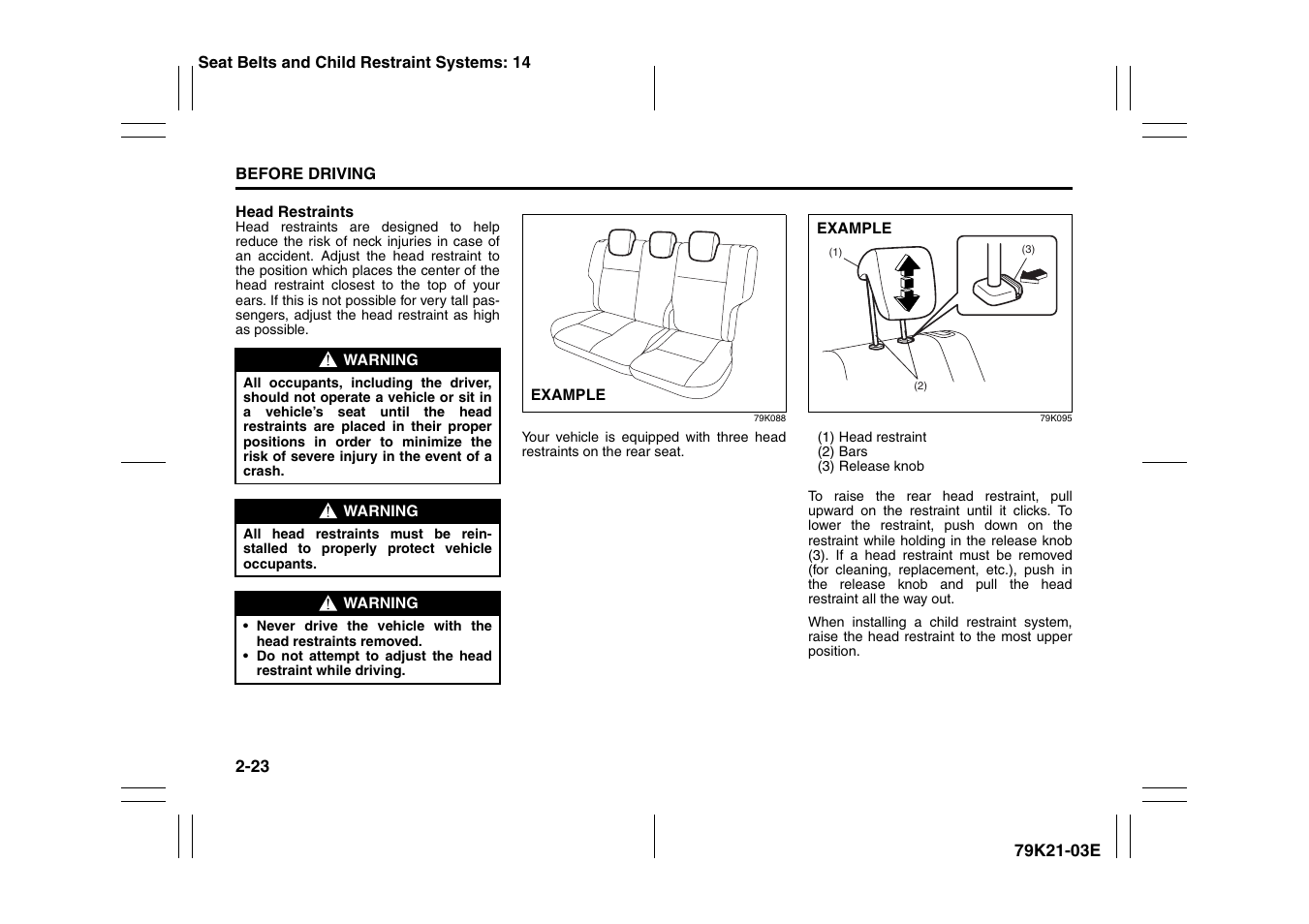 Suzuki 2010 Grand Vitara User Manual | Page 40 / 337