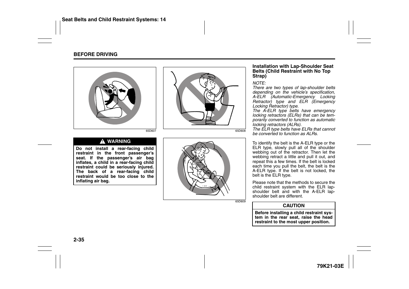 Suzuki 2010 Grand Vitara User Manual | Page 52 / 337