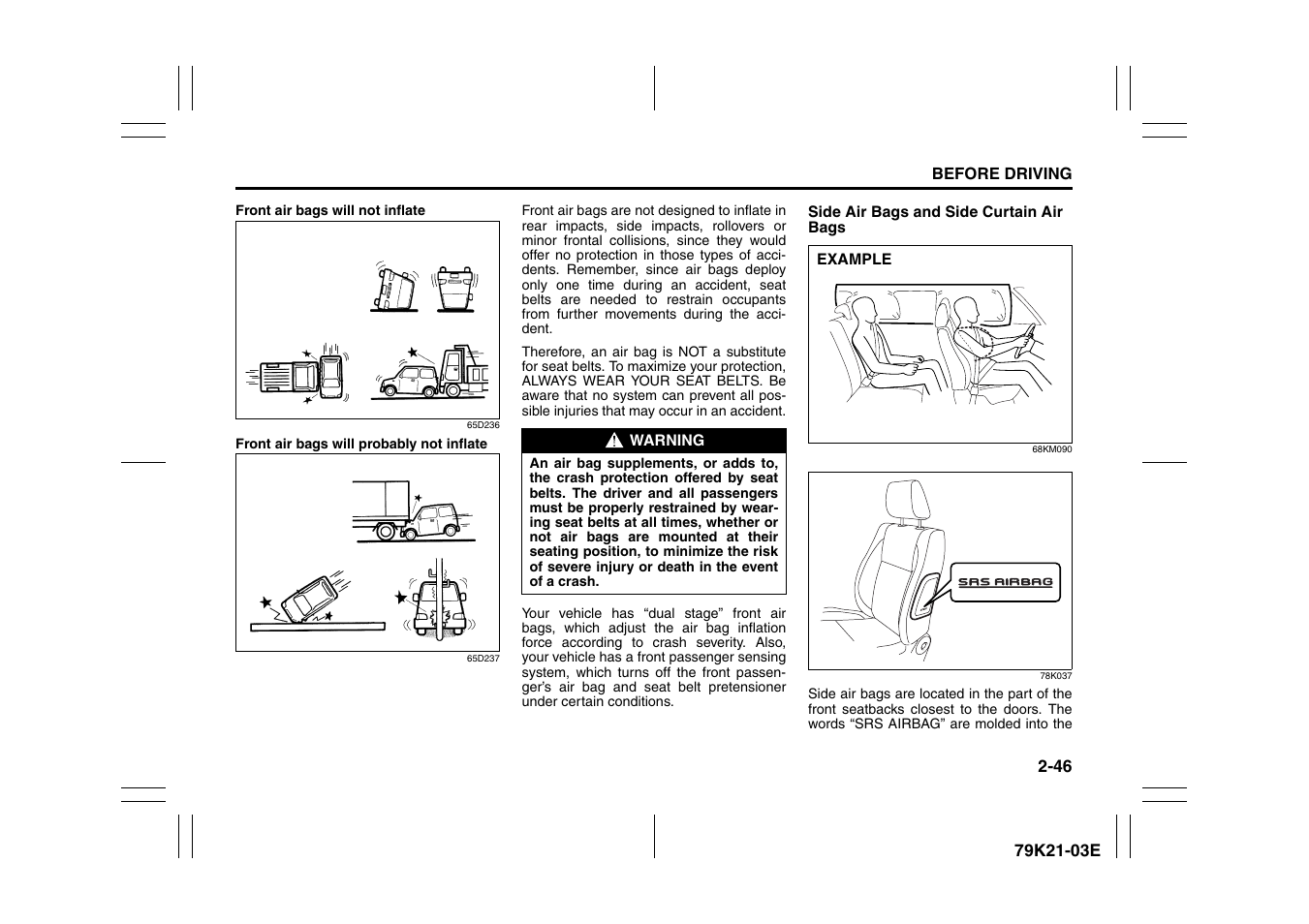 Suzuki 2010 Grand Vitara User Manual | Page 63 / 337