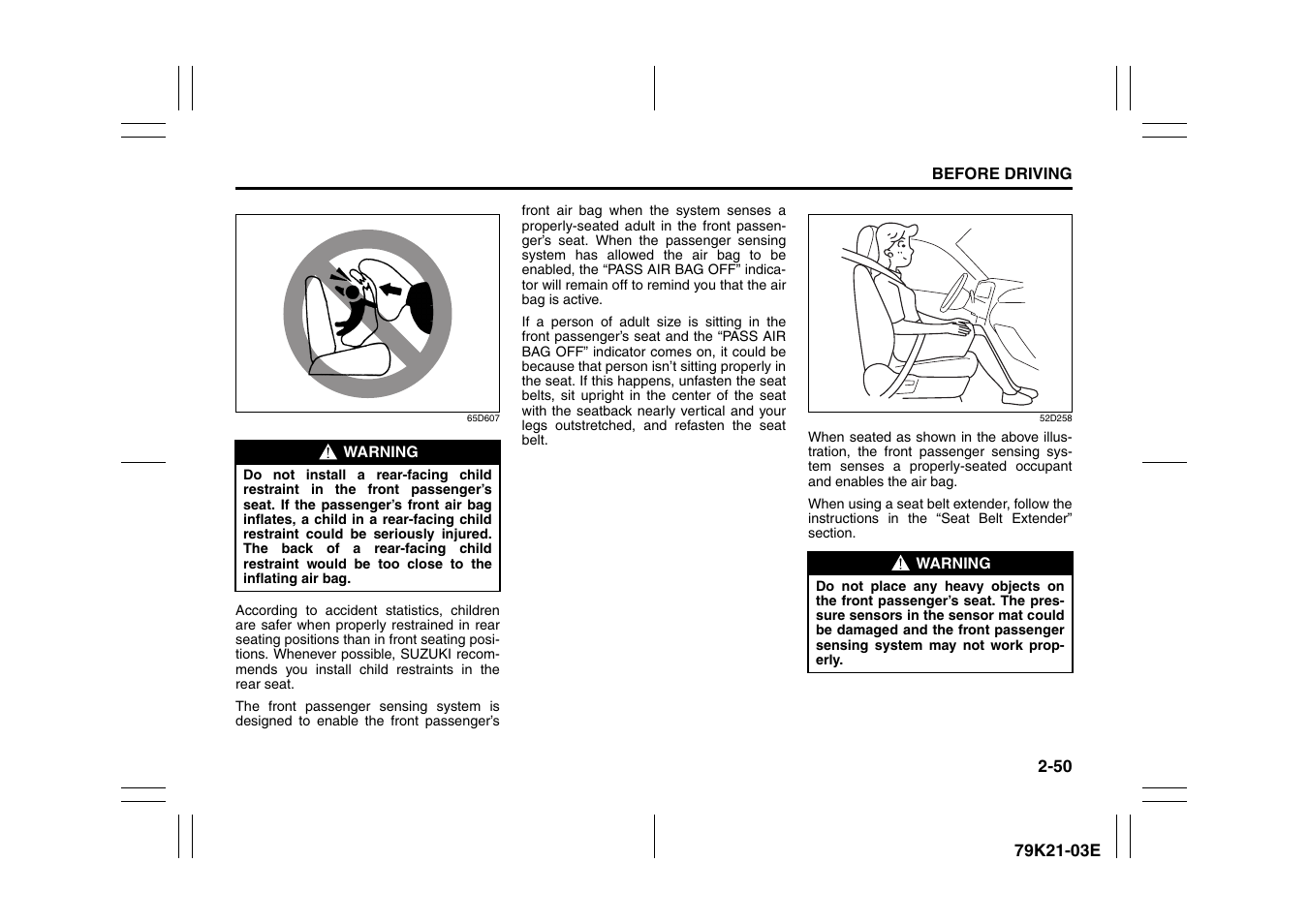 Suzuki 2010 Grand Vitara User Manual | Page 67 / 337