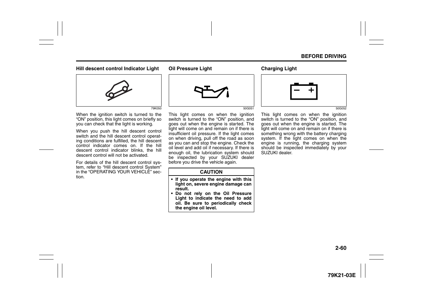 Suzuki 2010 Grand Vitara User Manual | Page 77 / 337