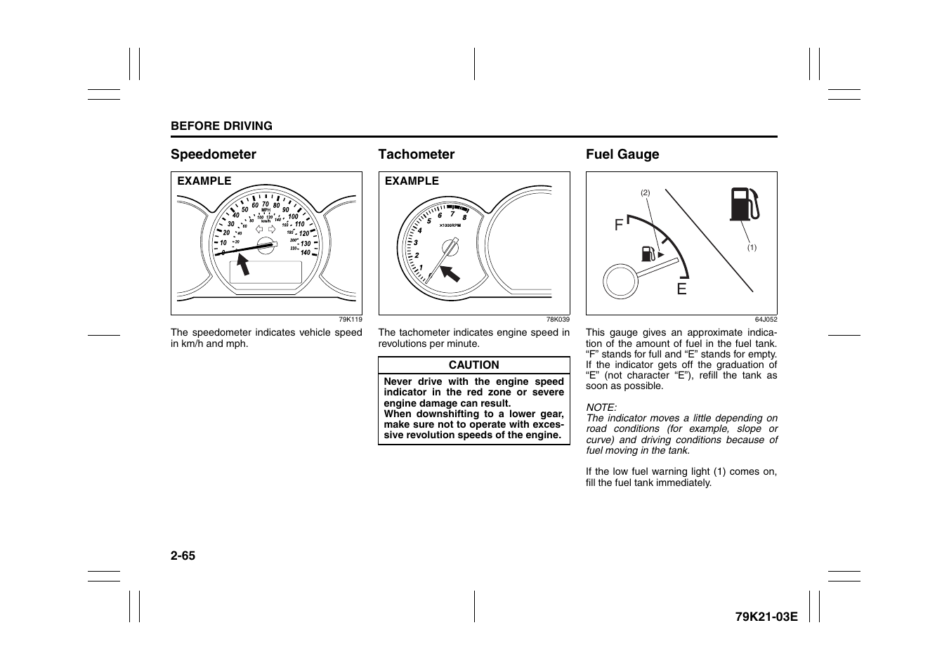 Suzuki 2010 Grand Vitara User Manual | Page 82 / 337