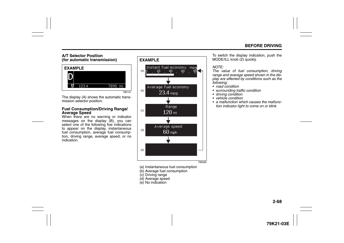 Suzuki 2010 Grand Vitara User Manual | Page 85 / 337