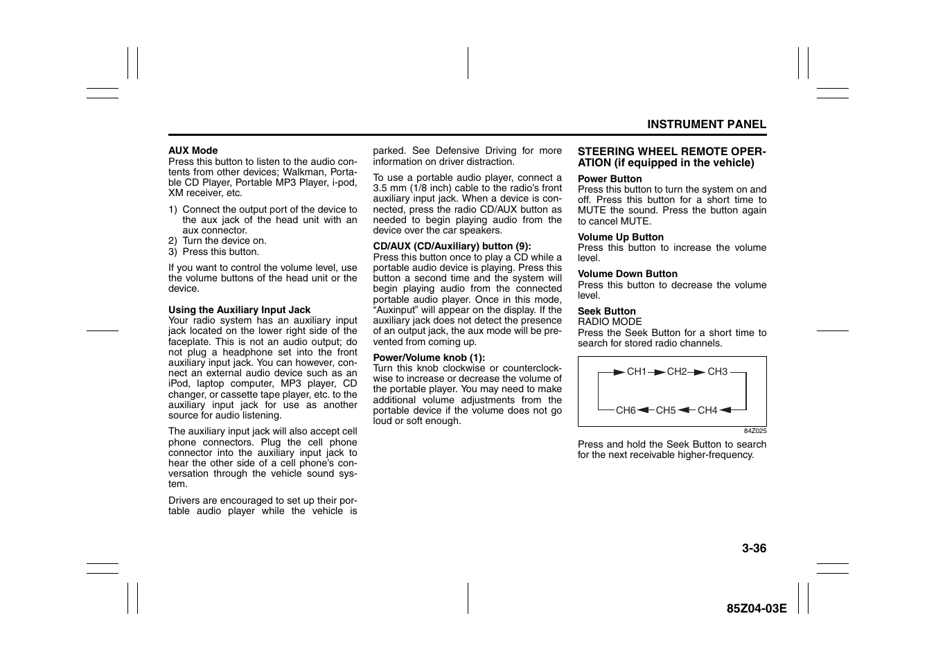 Suzuki Automible 2008 Forenza User Manual | Page 112 / 226