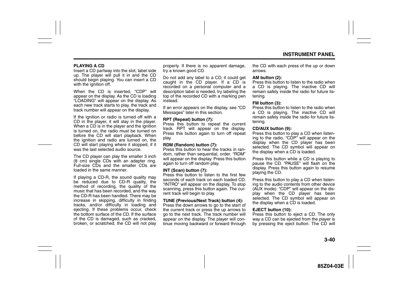 Suzuki Automible 2008 Forenza User Manual | Page 116 / 226