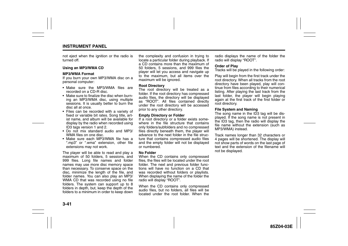 Suzuki Automible 2008 Forenza User Manual | Page 117 / 226