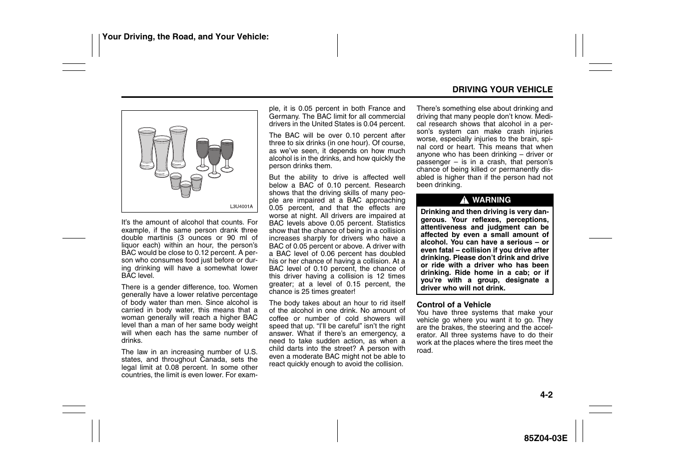 Suzuki Automible 2008 Forenza User Manual | Page 126 / 226