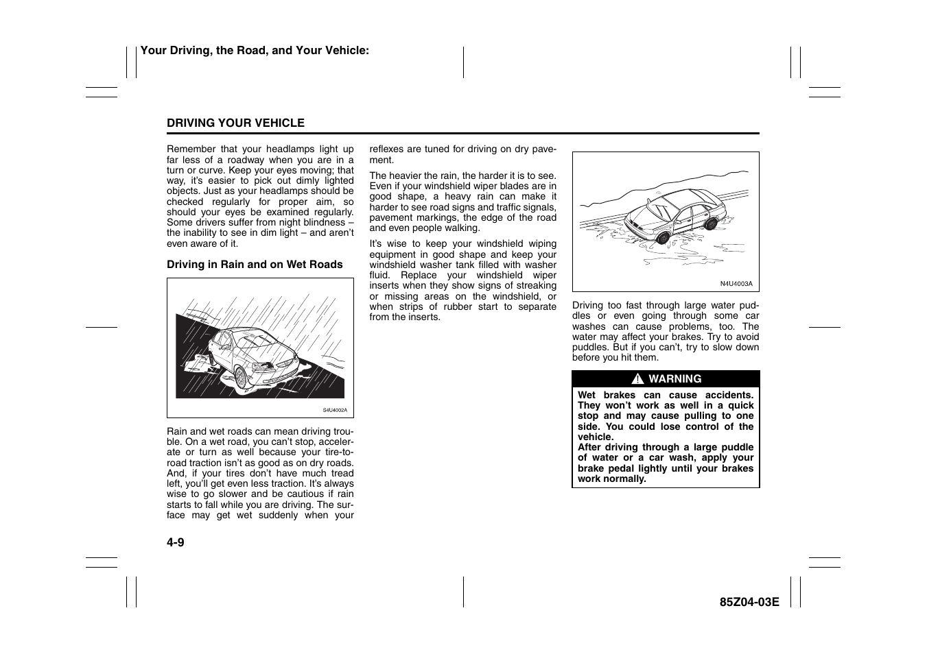 Suzuki Automible 2008 Forenza User Manual | Page 133 / 226
