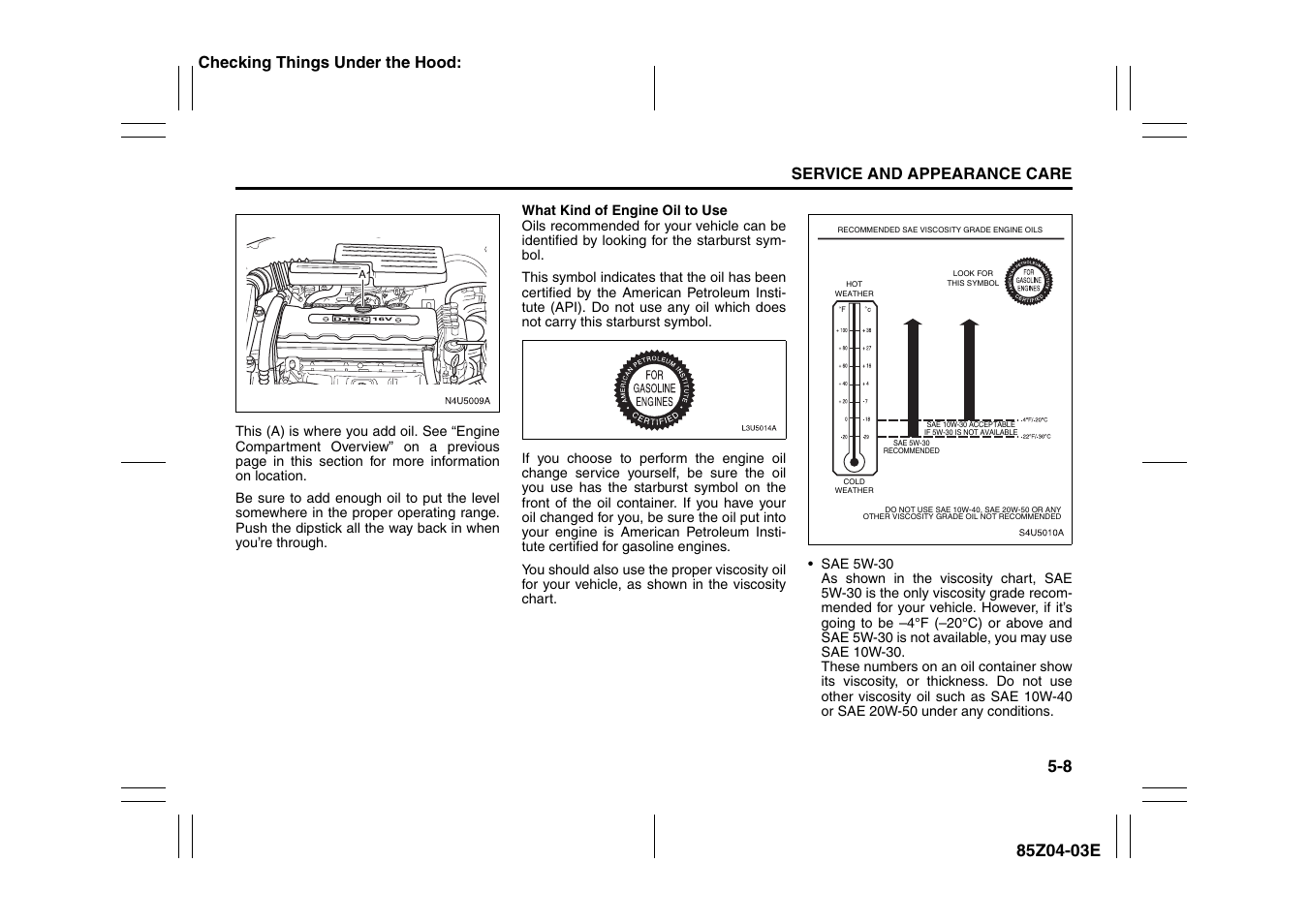 Suzuki Automible 2008 Forenza User Manual | Page 152 / 226