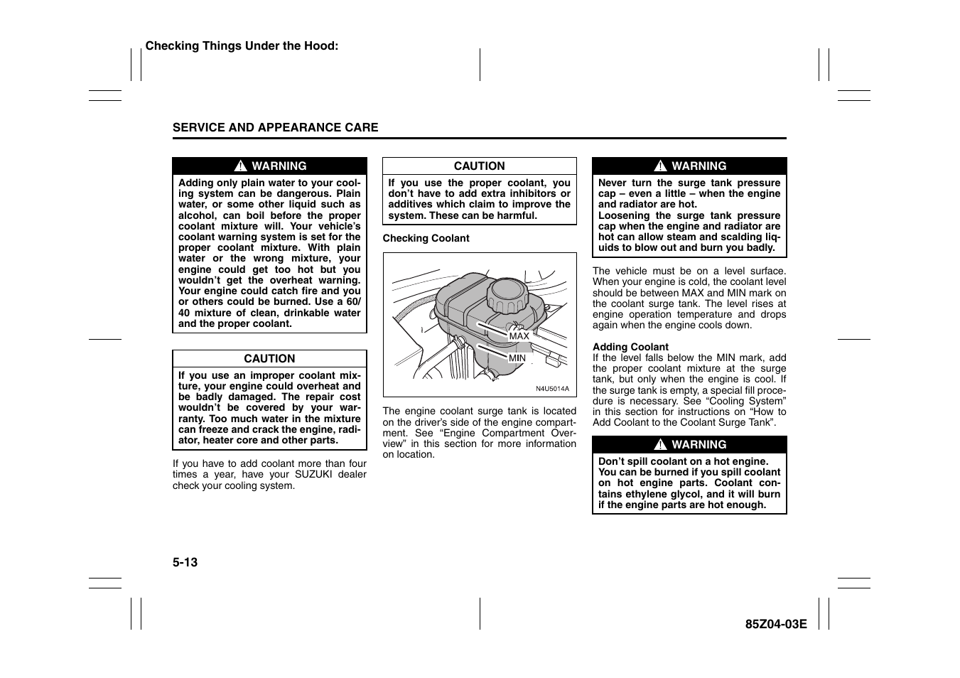 Suzuki Automible 2008 Forenza User Manual | Page 157 / 226