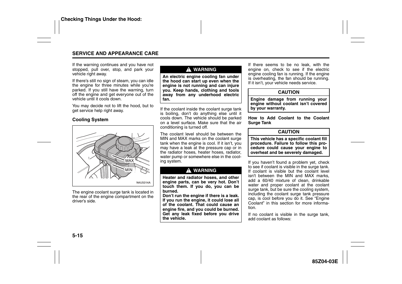 Suzuki Automible 2008 Forenza User Manual | Page 159 / 226